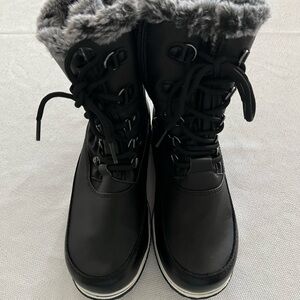 Sporto Avery Water Resistant Black Boots